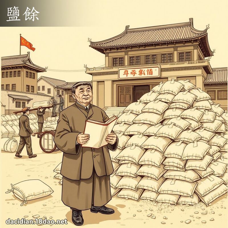 盐余 - 国语大辞典配图