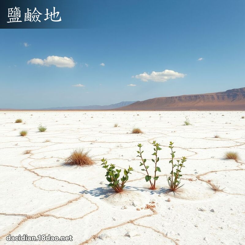 鹽鹼地 - 國語大辭典配圖