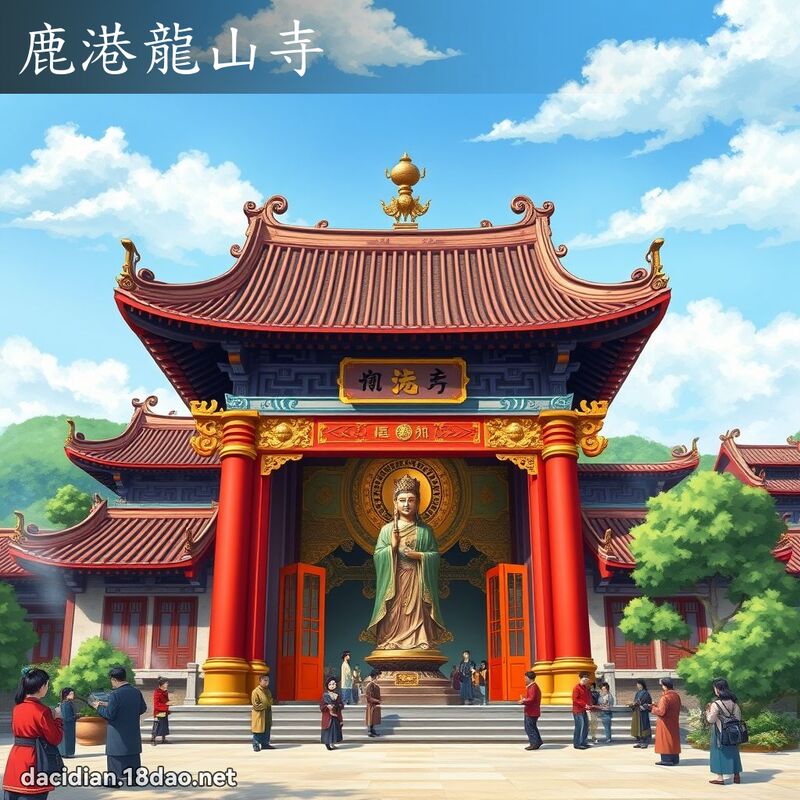 鹿港龍山寺 - 國語大辭典配圖