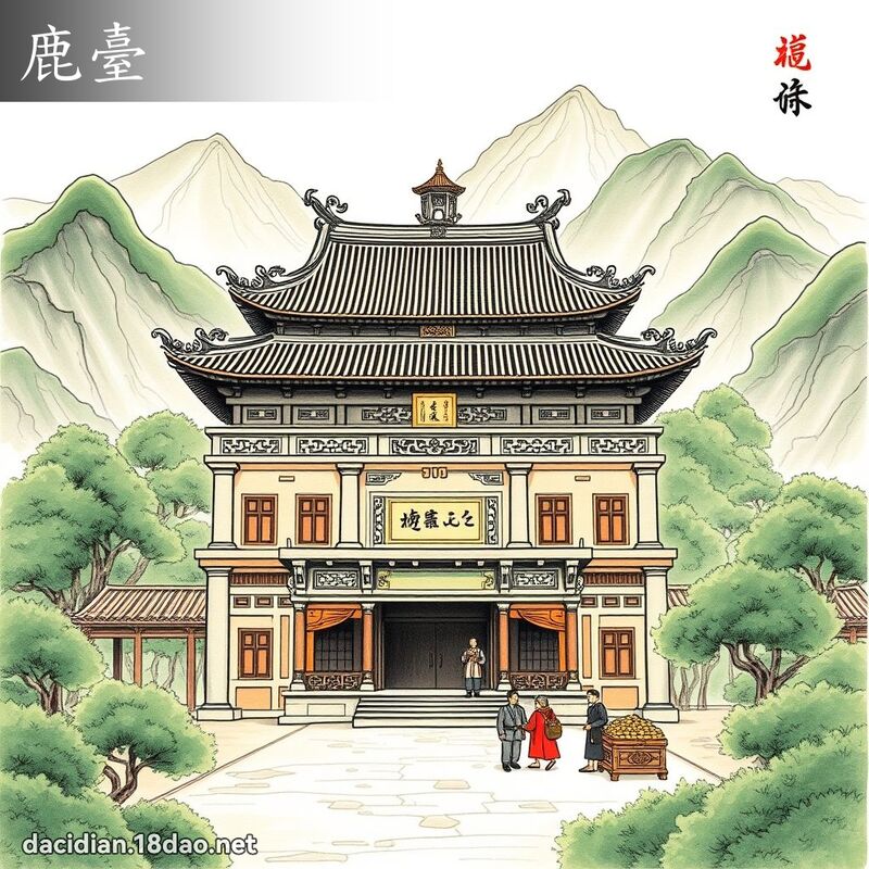 鹿台 - 国语大辞典配图