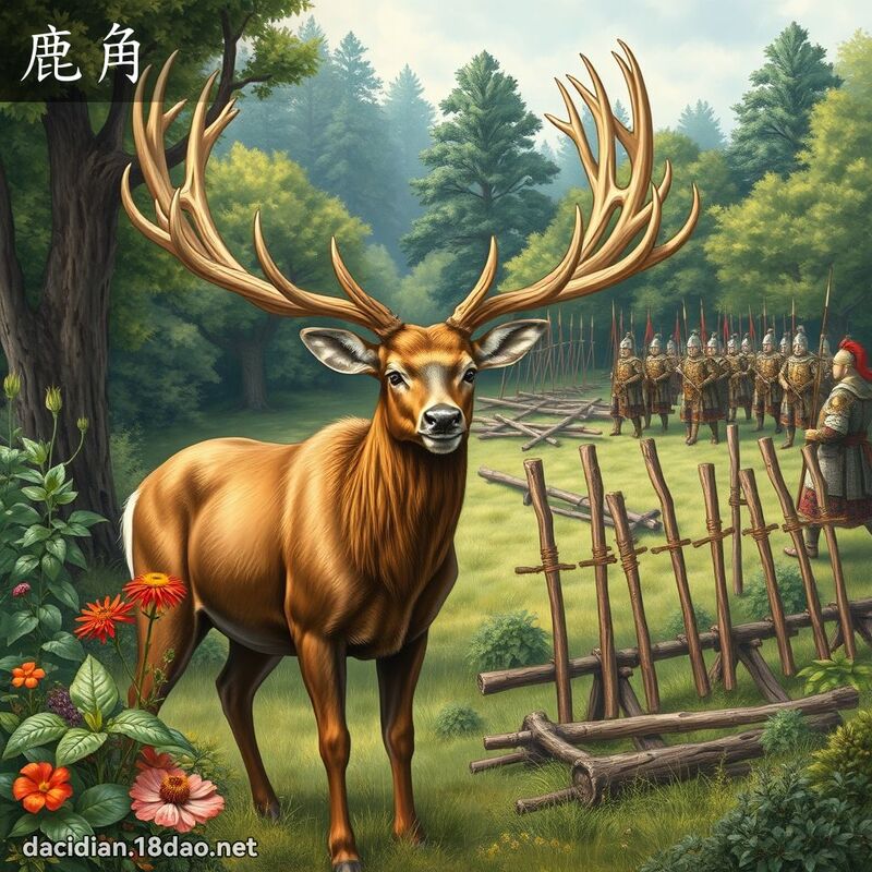 鹿角 - 國語大辭典配圖