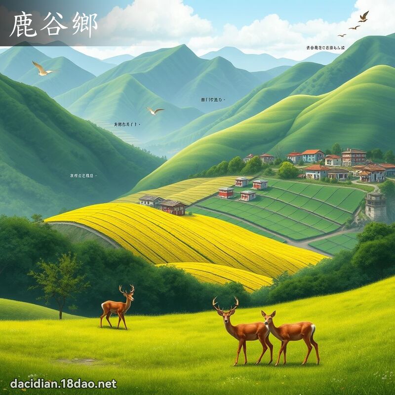 鹿谷乡 - 国语大辞典配图