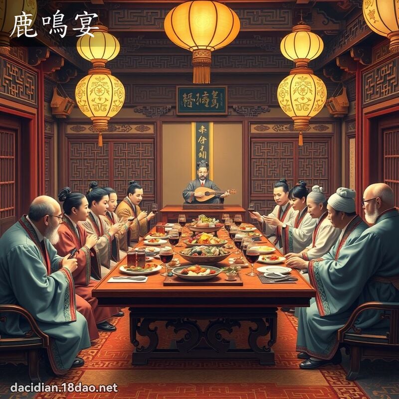 鹿鸣宴 - 国语大辞典配图