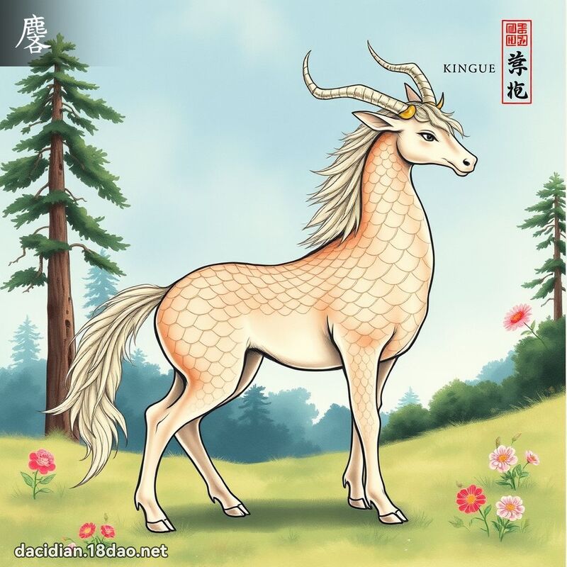 麐 - 国语大辞典配图