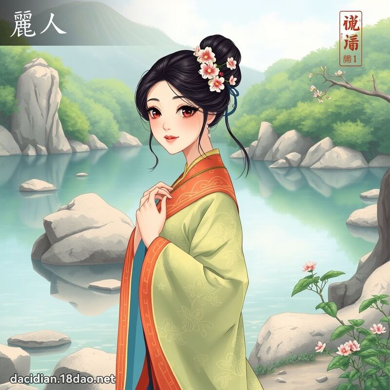 丽人 - 国语大辞典配图