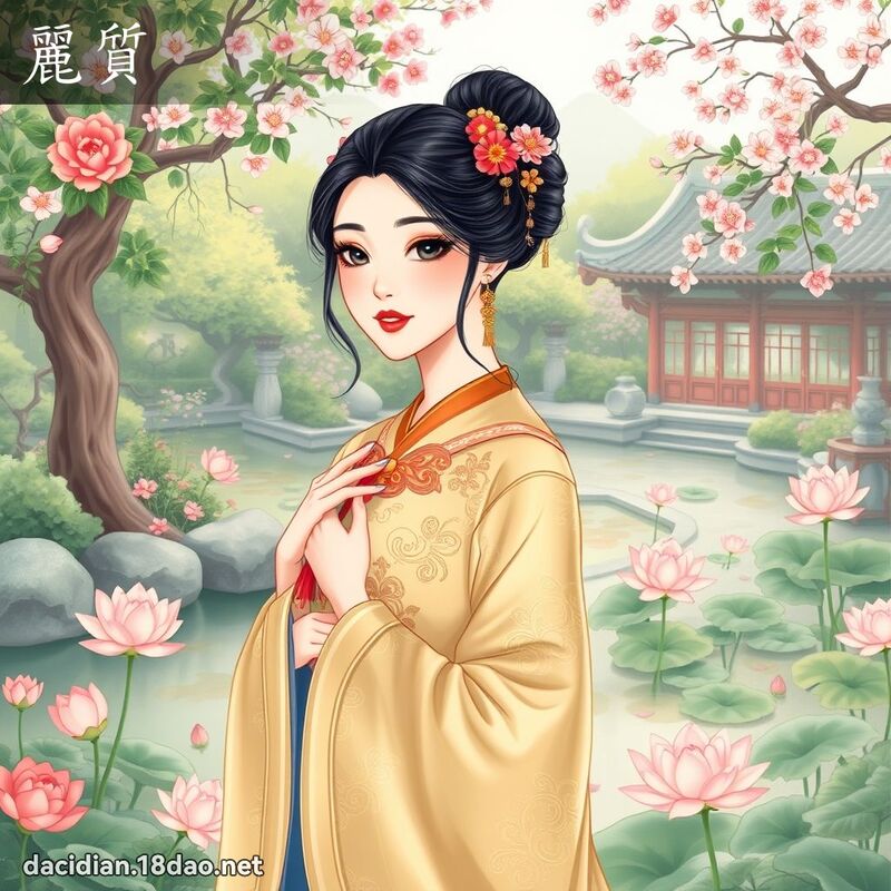 丽质 - 国语大辞典配图