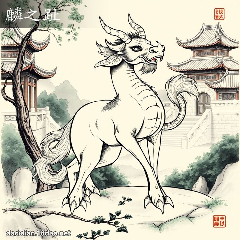 麟之趾 - 国语大辞典配图