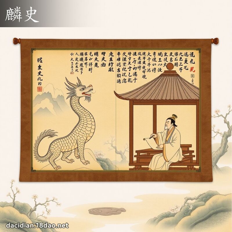 麟史 - 国语大辞典配图