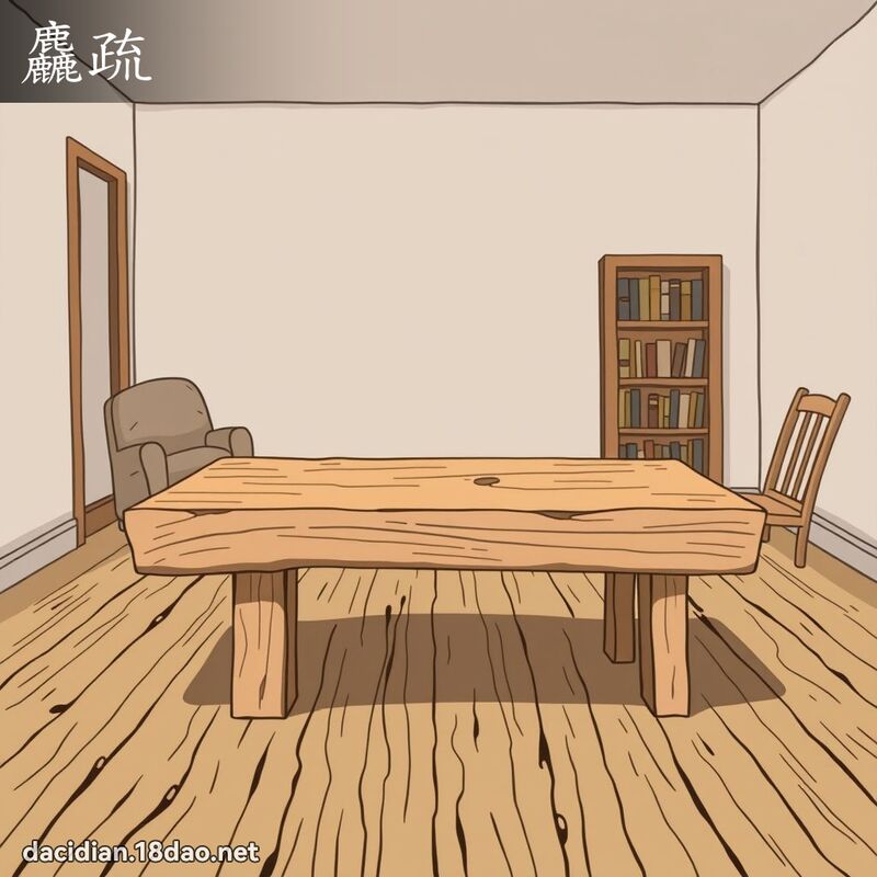麤疏 - 国语大辞典配图