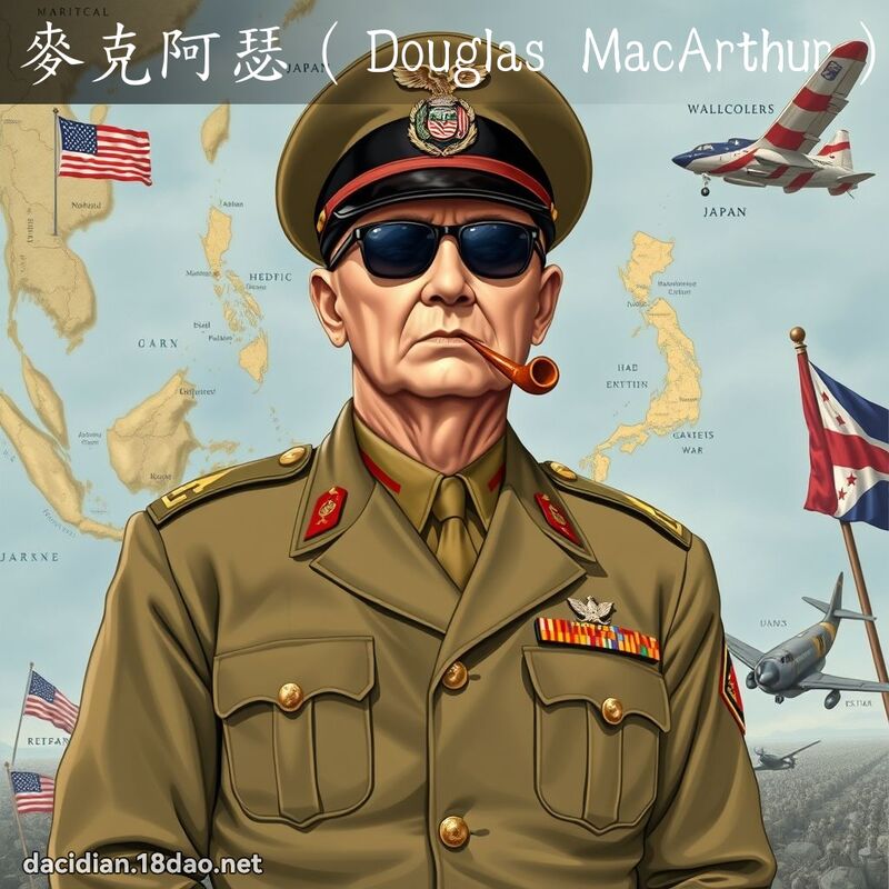 麥克阿瑟（Douglas MacArthur） - 國語大辭典配圖