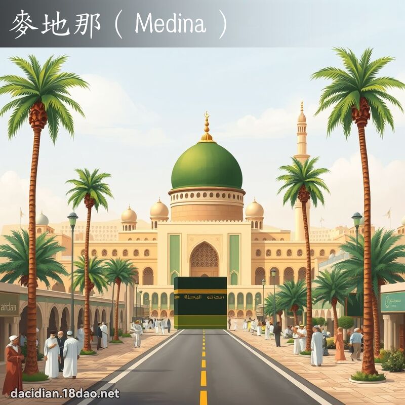 麥地那（Medina） - 國語大辭典配圖