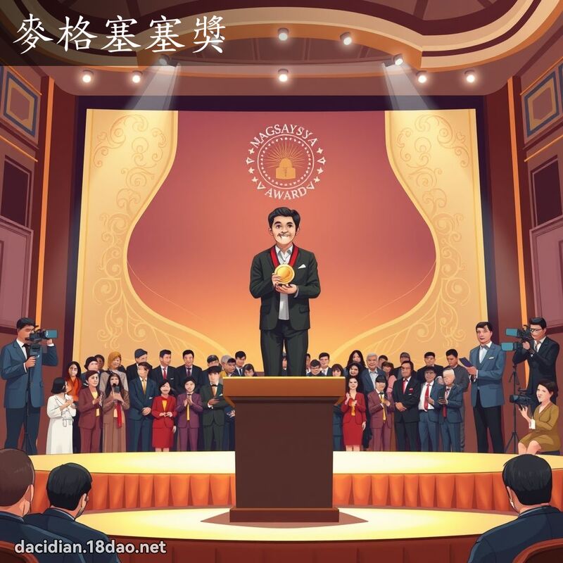 麦格塞塞奖 - 国语大辞典配图