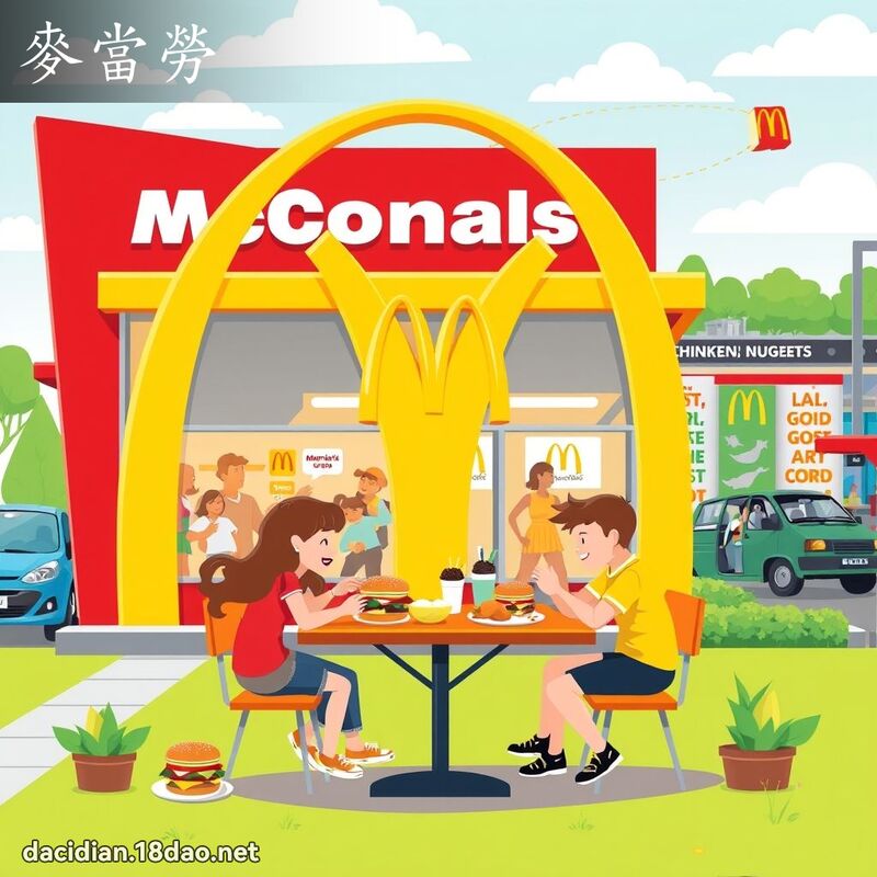 麦当劳 - 国语大辞典配图