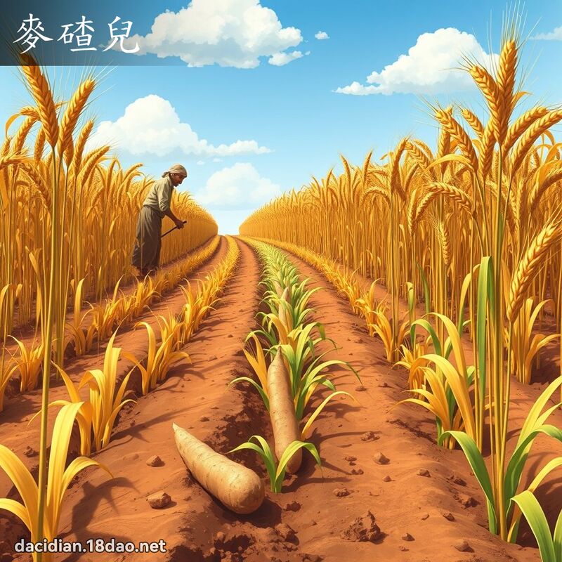 麥碴兒 - 國語大辭典配圖
