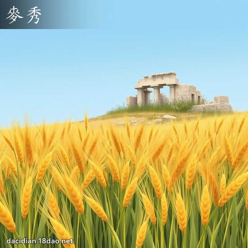 麦秀 - 国语大辞典配图