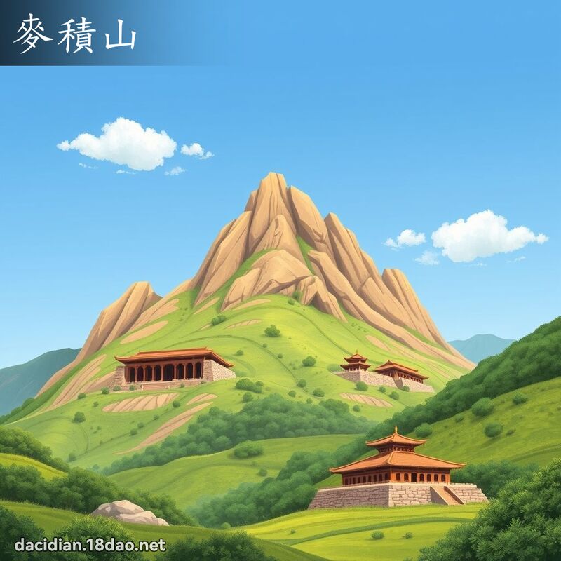 麦积山 - 国语大辞典配图