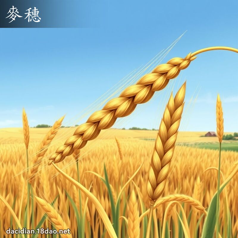 麥穗 - 國語大辭典配圖