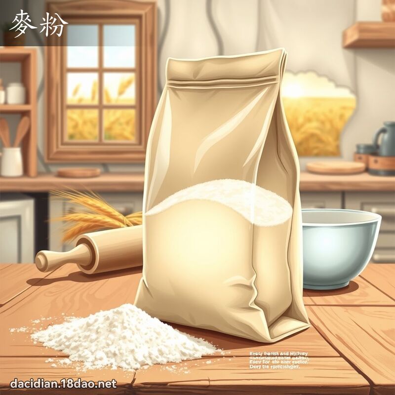 麥粉 - 國語大辭典配圖