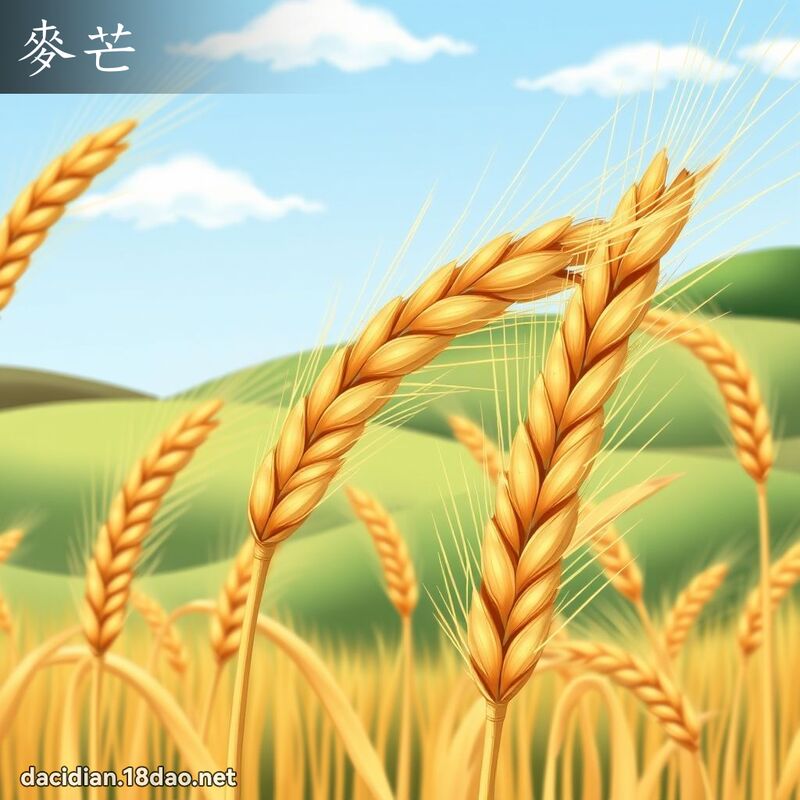 麦芒 - 国语大辞典配图