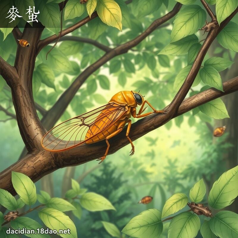 麦蚻 - 国语大辞典配图