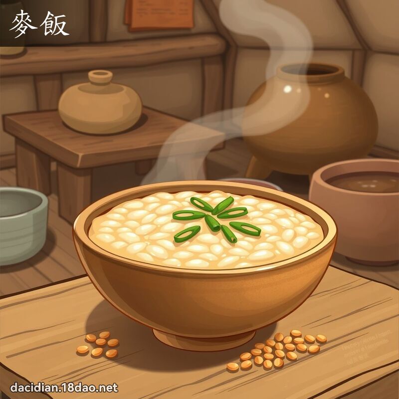 麥飯 - 國語大辭典配圖