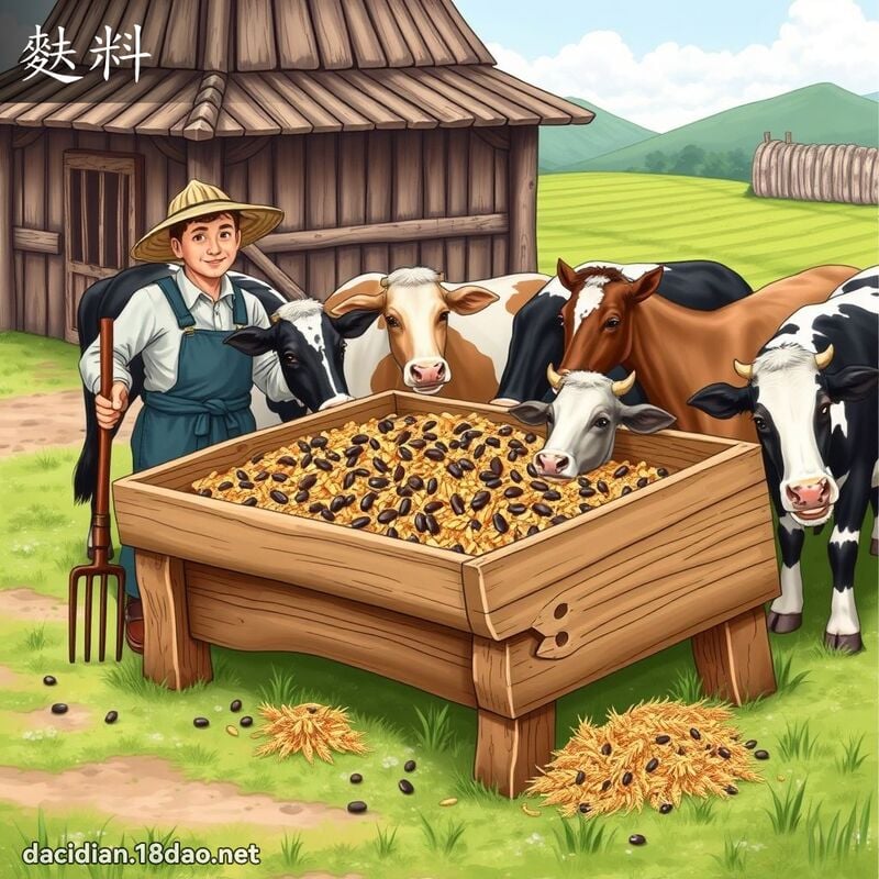 麩料 - 国语大辞典配图