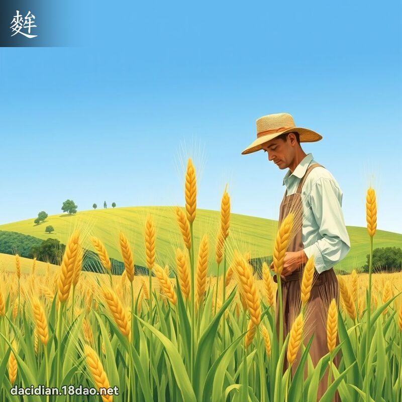 麰 - 國語大辭典配圖