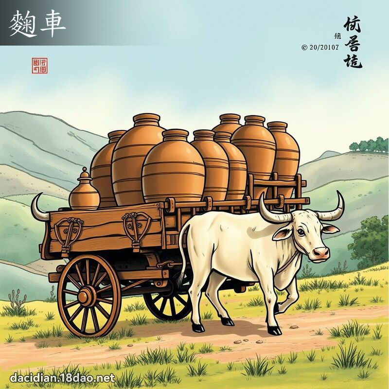 麴车 - 国语大辞典配图