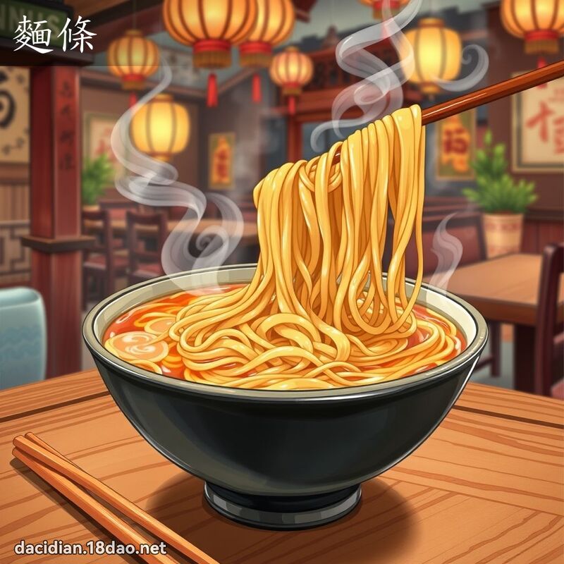 麵條 - 國語大辭典配圖