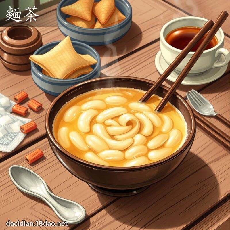 麵茶 - 國語大辭典配圖