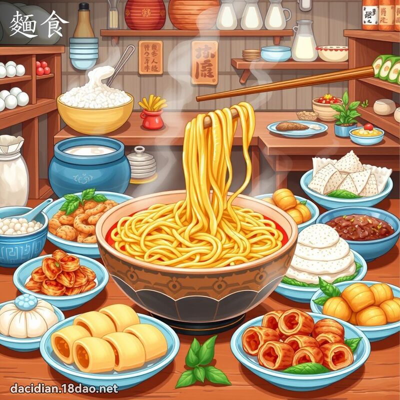 麵食 - 國語大辭典配圖