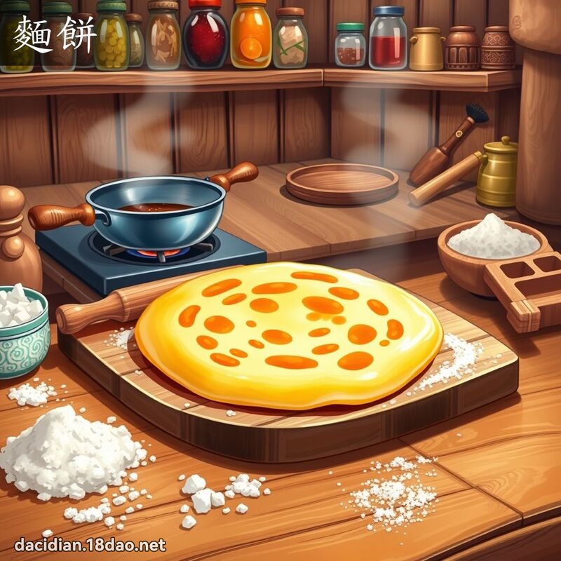 麵餅 - 國語大辭典配圖