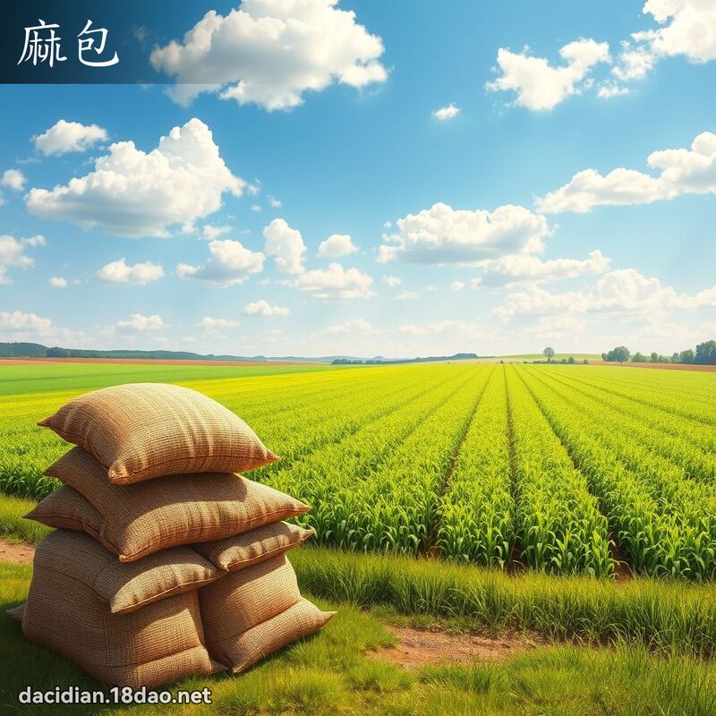 麻包 - 國語大辭典配圖