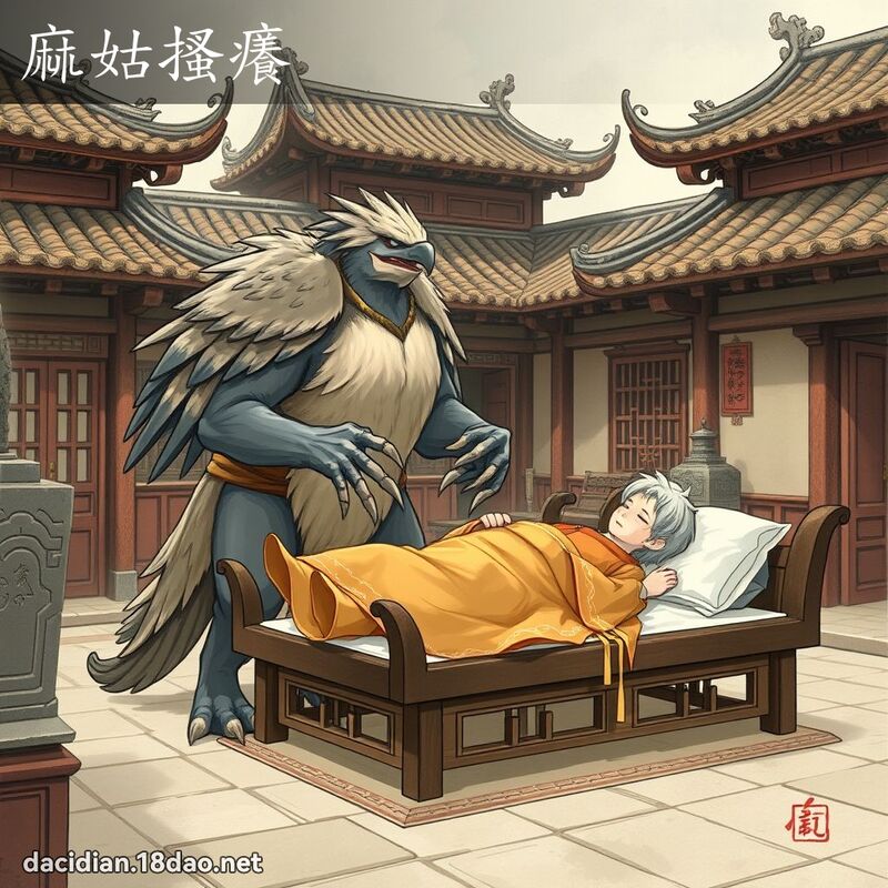 麻姑搔癢 - 國語大辭典配圖
