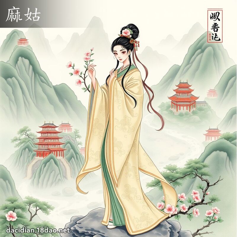 麻姑 - 國語大辭典配圖