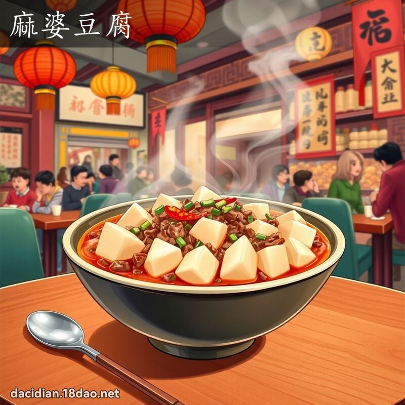 麻婆豆腐 - 國語大辭典配圖
