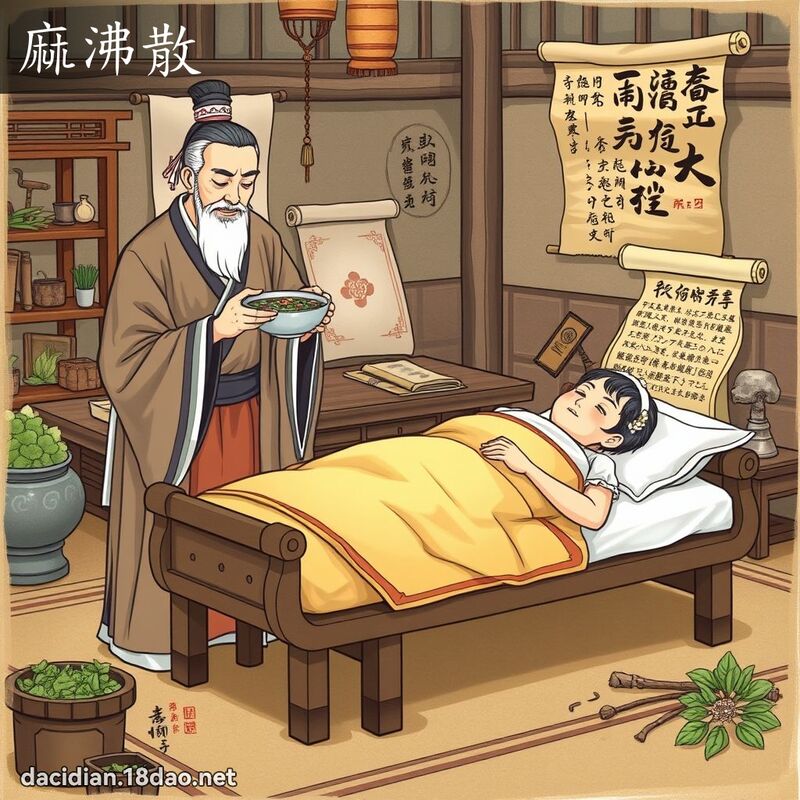 麻沸散 - 國語大辭典配圖