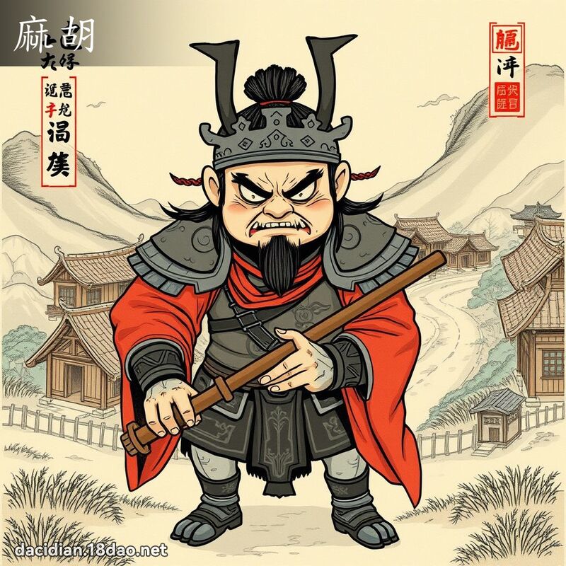 麻胡 - 國語大辭典配圖