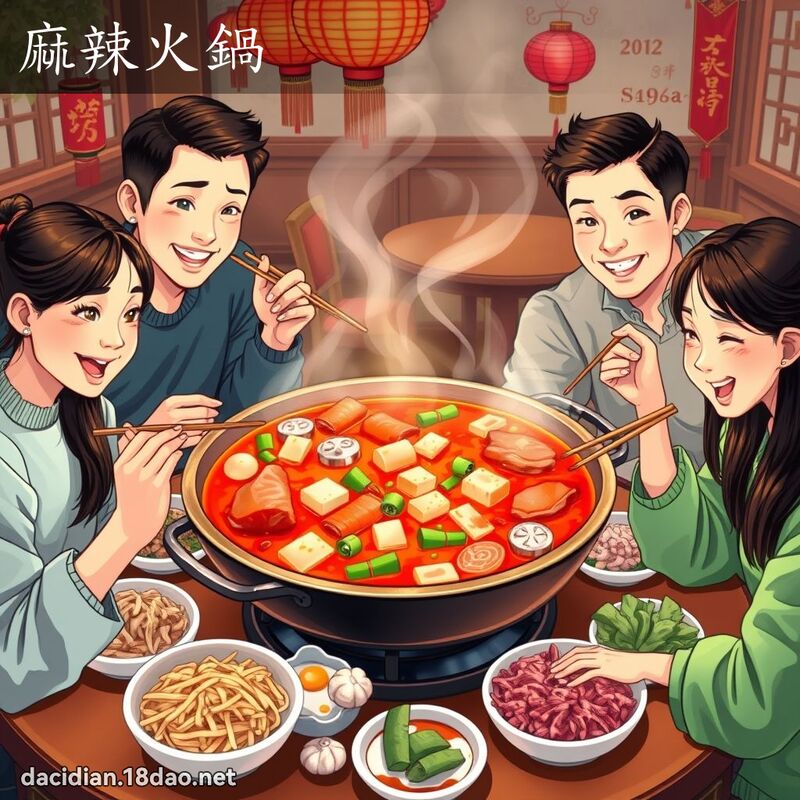 麻辣火鍋 - 國語大辭典配圖