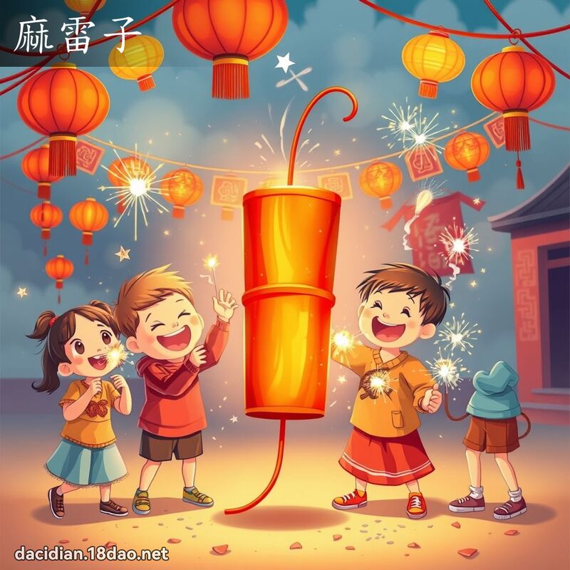 麻雷子 - 国语大辞典配图