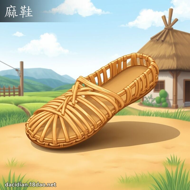 麻鞋 - 国语大辞典配图