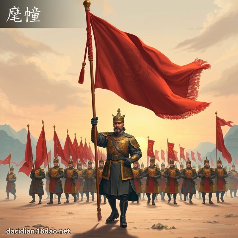 麾幢 - 國語大辭典配圖