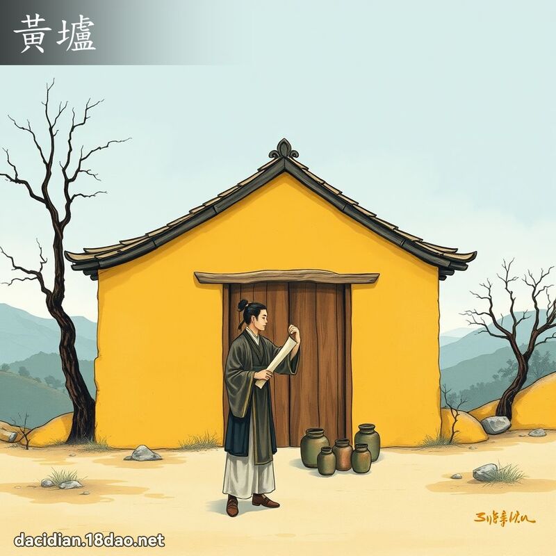 黃壚 - 國語大辭典配圖