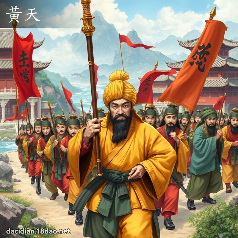 黃天 - 國語大辭典配圖
