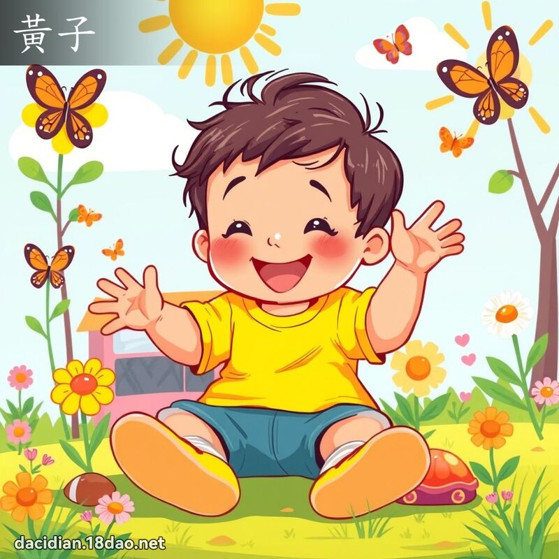 黄子 - 国语大辞典配图