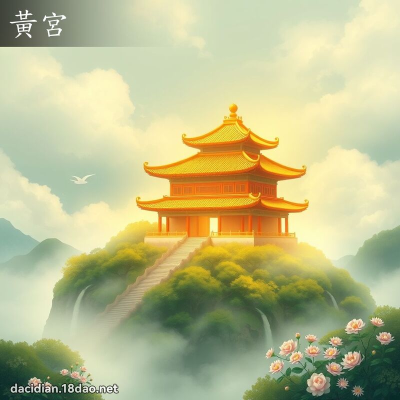 黃宮 - 國語大辭典配圖