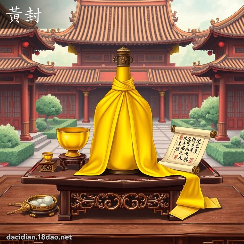 黄封 - 国语大辞典配图