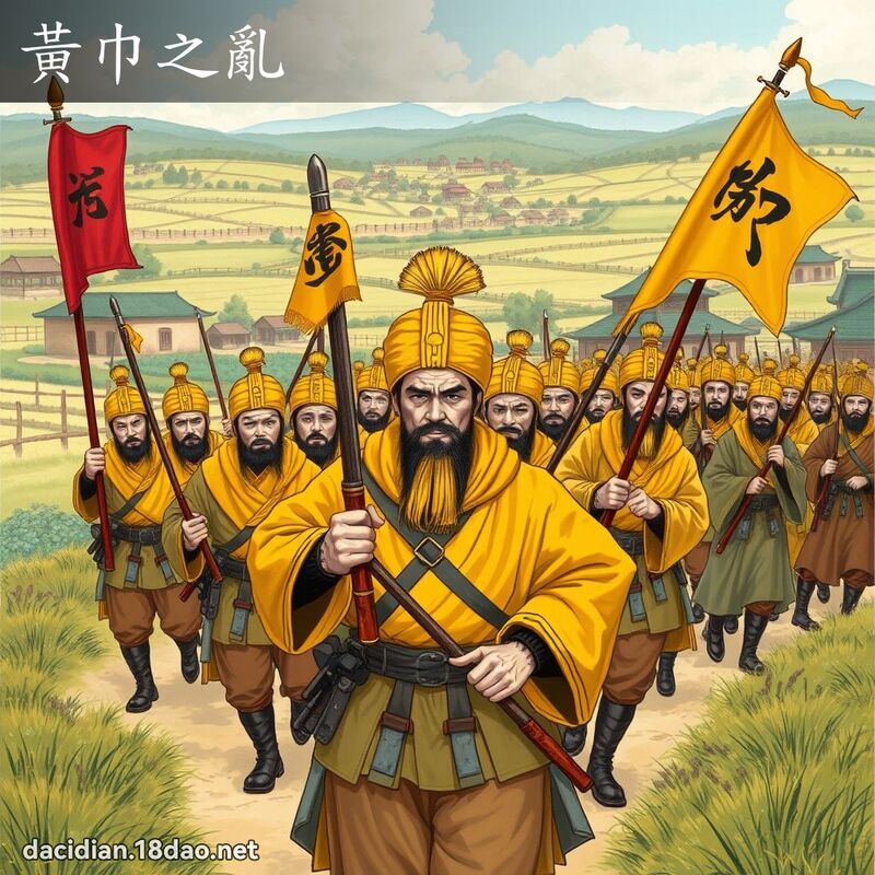 黃巾之亂 - 國語大辭典配圖