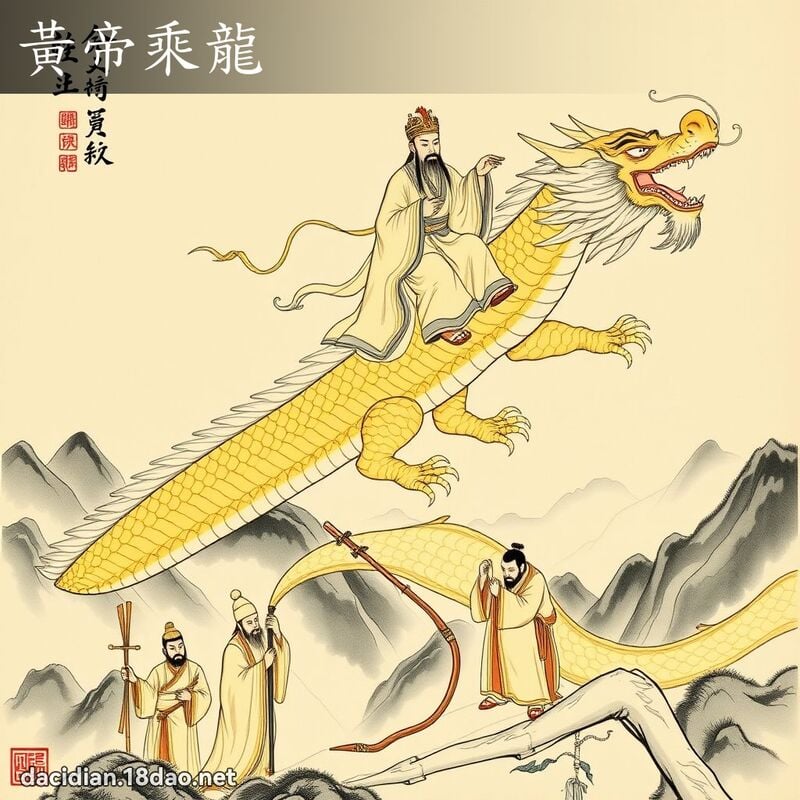 黄帝乘龙 - 国语大辞典配图