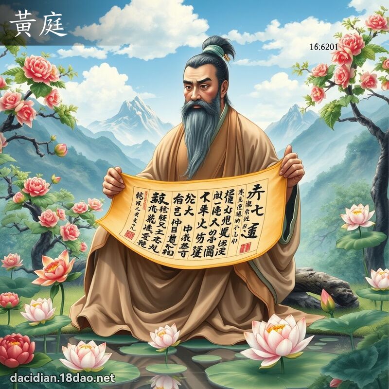 黃庭 - 國語大辭典配圖